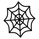 Spider web icon