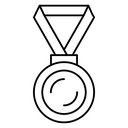Sport medal icon