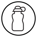 Sports Water Bottle Badge icon