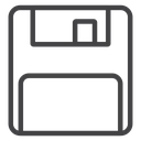 Square Floppy Disk icon