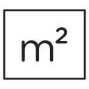 Square Meter icon