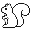 Squirrel icon