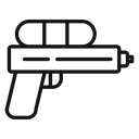 Squirt gun 4 icon