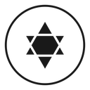 Star of david 2 icon