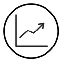 Statistic Up icon