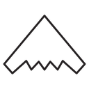 Stealth plane icon