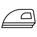 Steaming iron icon