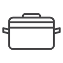 Stew pot icon