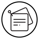 Sticky note icon