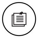 Sticky note icon