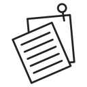 Sticky notes icon