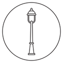 Street light icon