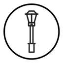 Street light icon