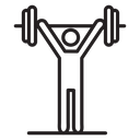 Strength training icon