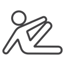 Stretching icon