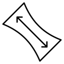 Stretchy icon