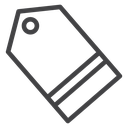 Striped Hang Tag icon