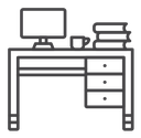 Study table icon