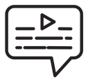 Subtitle icon
