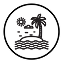 Summer holiday icon