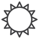 Sun icon