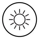Sun icon