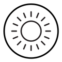 Sun icon