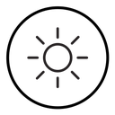 Sun icon