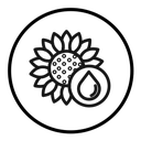 Sunflower oil icon