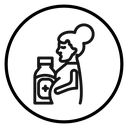 Supplements for pregnant women icon