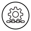 Supply chain icon
