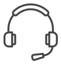 Support headset icon