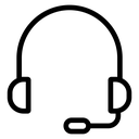 Support headset icon
