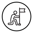 Surrender, capitulate, give up icon