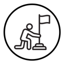 Surrender, capitulate, give up icon
