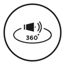 Surround sound icon