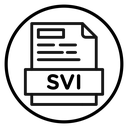 SVI File Document Circle icon