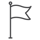 Swallowtail Pennant Flag icon