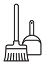 Sweeping icon