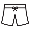 Swim shorts icon