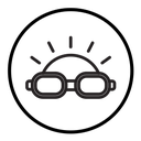Swimming Glasses icon