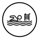 Swimming pool icon