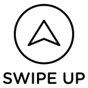 Swipe Up Chevron Badge icon