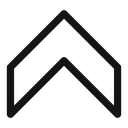 Swipe up icon