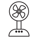 Table fan 2 icon