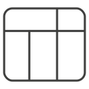 Table layout icon