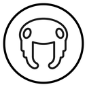 Taekwondo helmet icon