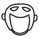 Taekwondo helmet icon