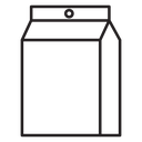 Take out food bag icon
