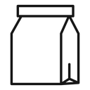 Take out food bag icon